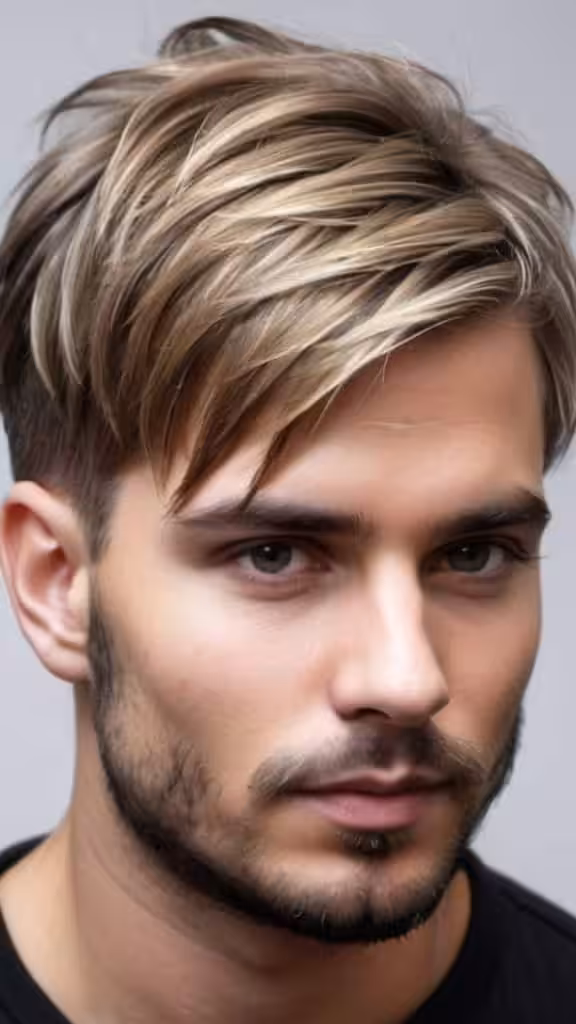 Feathered Haircut Medium Hairstyles for Men