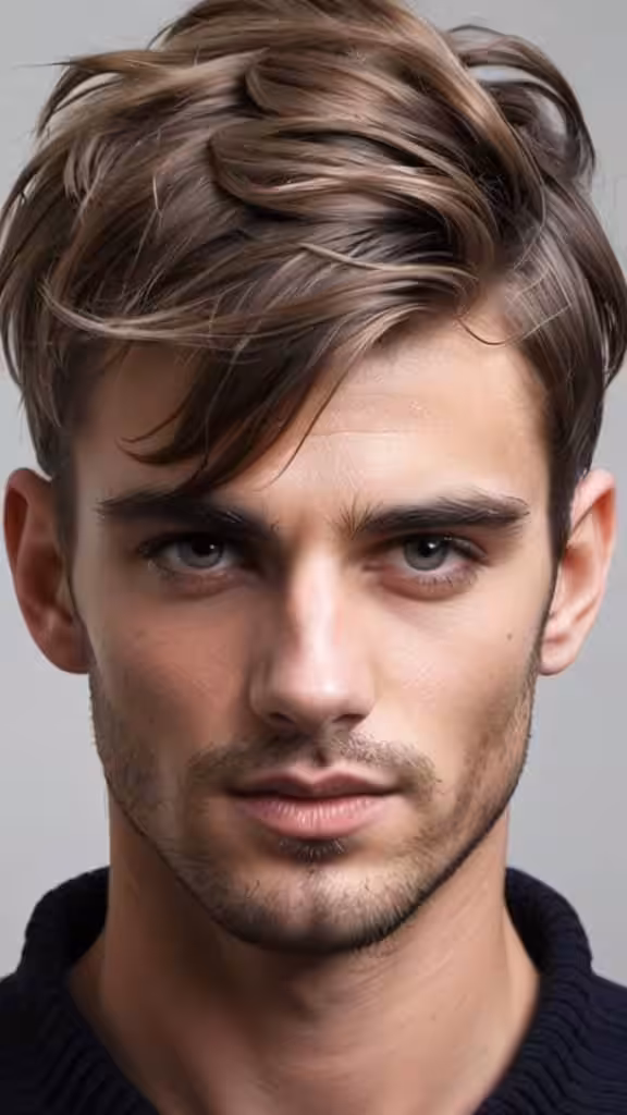 French Crop Medium Hairstyles for Men