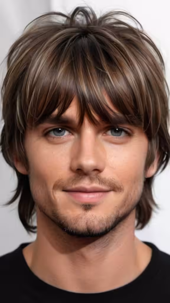 Shag Haircut Medium Hairstyles for Men