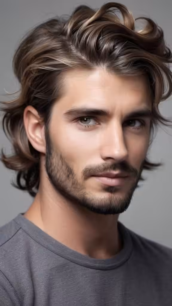 Stylish Waves Medium Hairstyles for Men