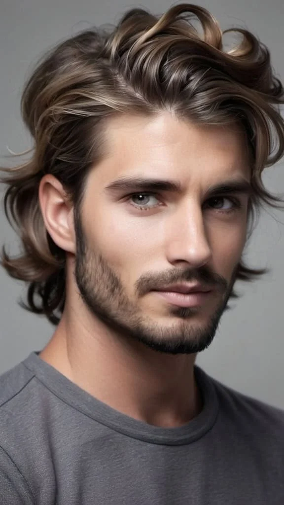 Stylish Waves Medium Hairstyles for Men