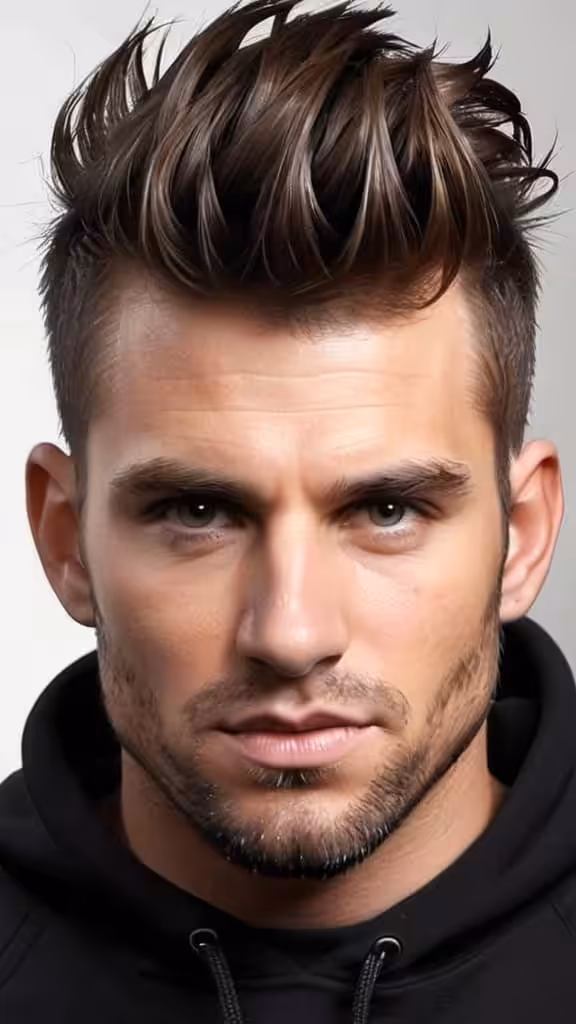 The Faux Hawk Medium Hairstyles for Men