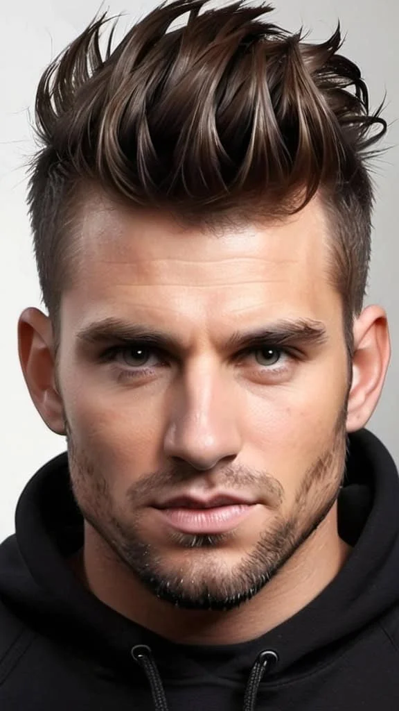 The Faux Hawk Medium Hairstyles for Men
