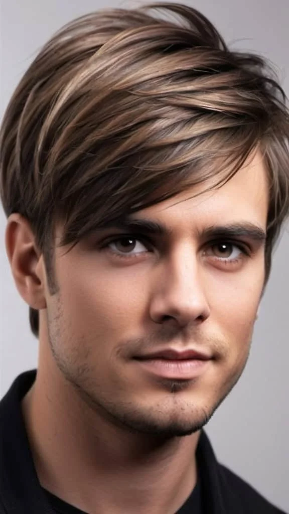 The Layered Cut Medium Hairstyles for Men
