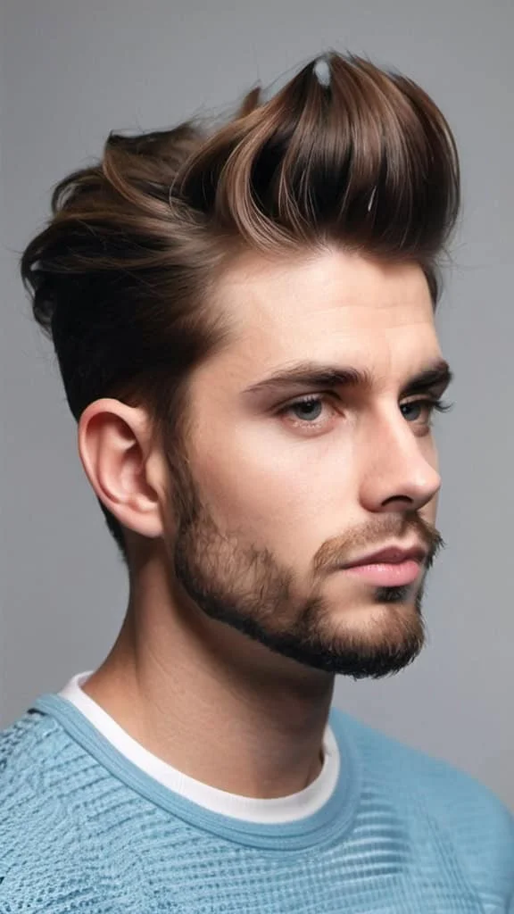 The Textured Quiff Medium Hairstyles for Men