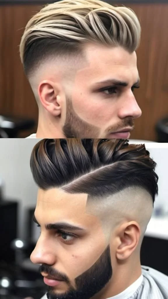 Twists with Fade Medium Hairstyles for Men
