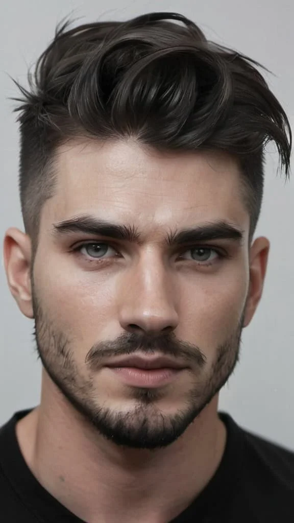 Wolf Cut Medium Hairstyles for Men