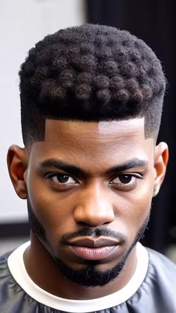 Afro Taper Fade Low Taper Fade