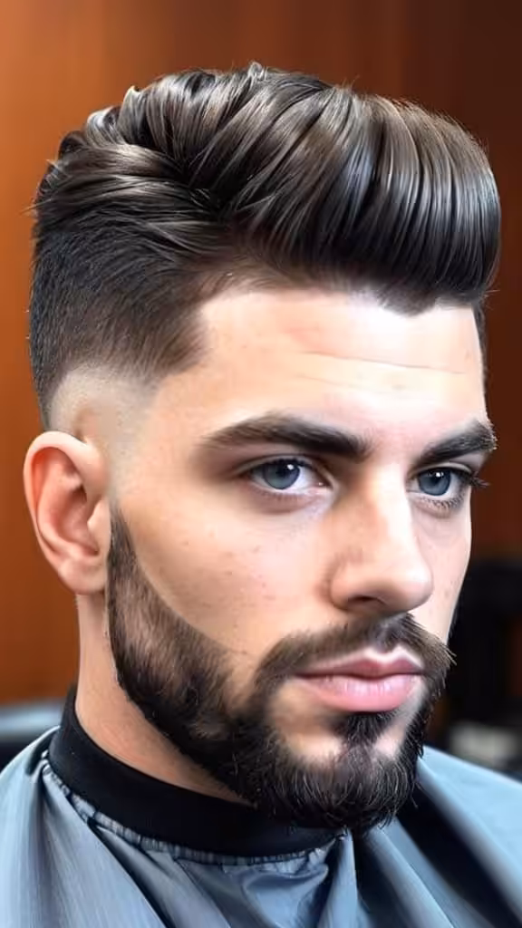 Blowout Taper Fade High Taper Fade