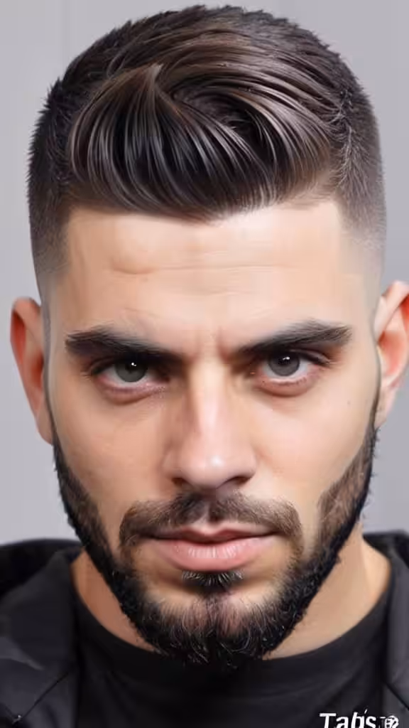 Burst Taper Mid Taper Fade