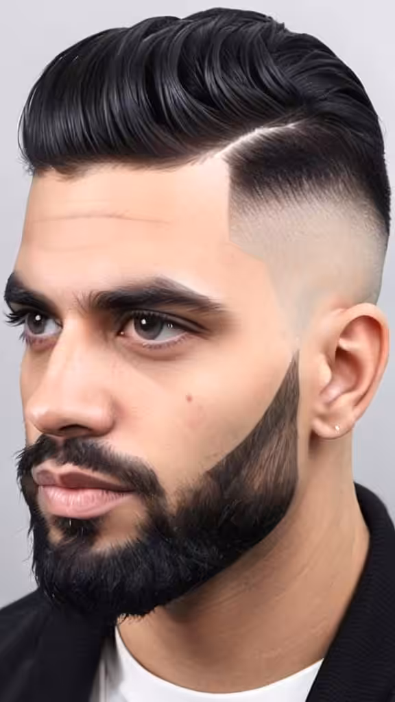 Clean Temple Taper Fade Mid Taper Fade