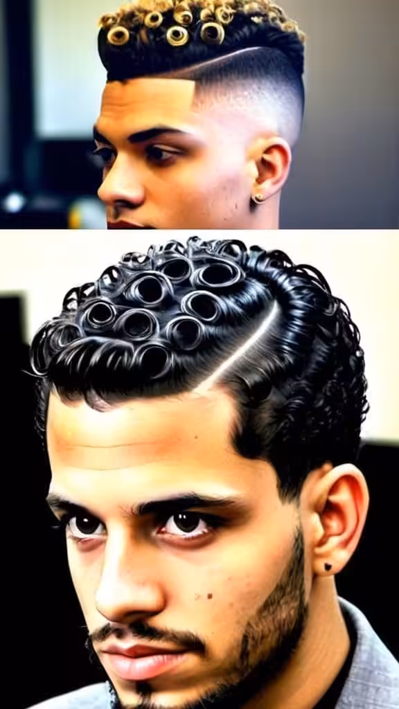 Low Taper Fade Curly Hair Low Taper Fade