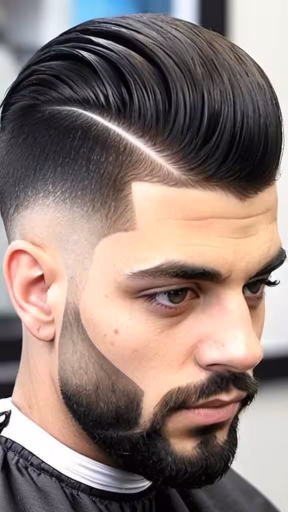 Razor Fade High Taper Fade