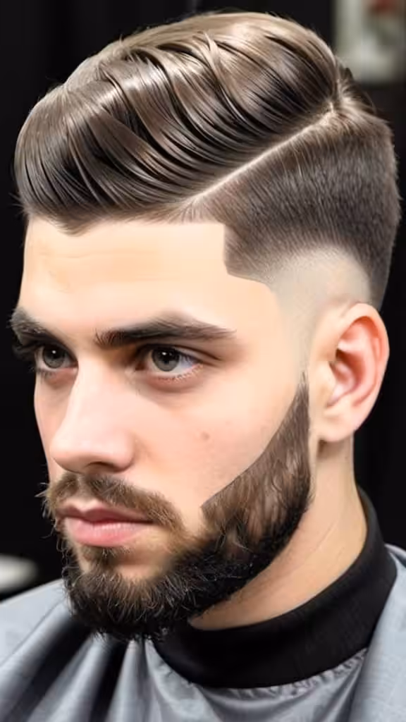 Taper with Natural Flow Mid Taper Fade