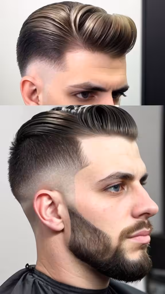 Textured Low Fade Low Taper Fade