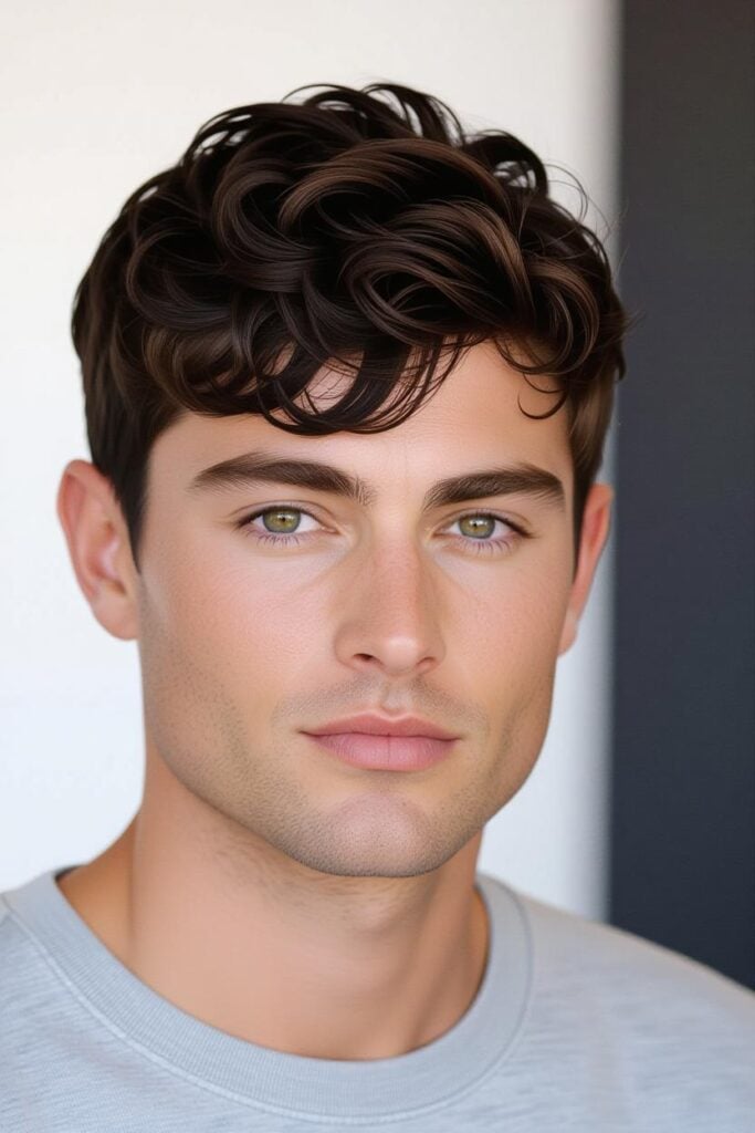 Mid Taper Fade: 35 Unique Styles for Men in 2025 Mid taper fade textured fringe, bold textured fringe hairstyle, stylish look