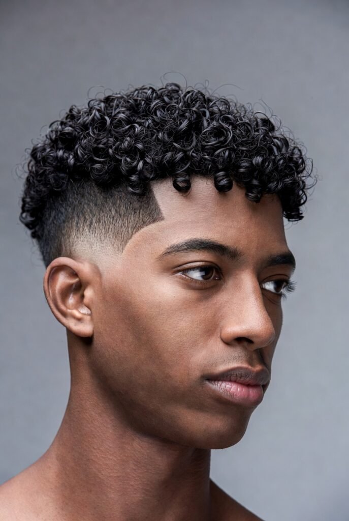 Classic Curly Undercut