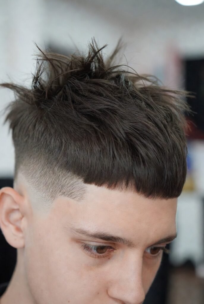 Classic Messy Undercut