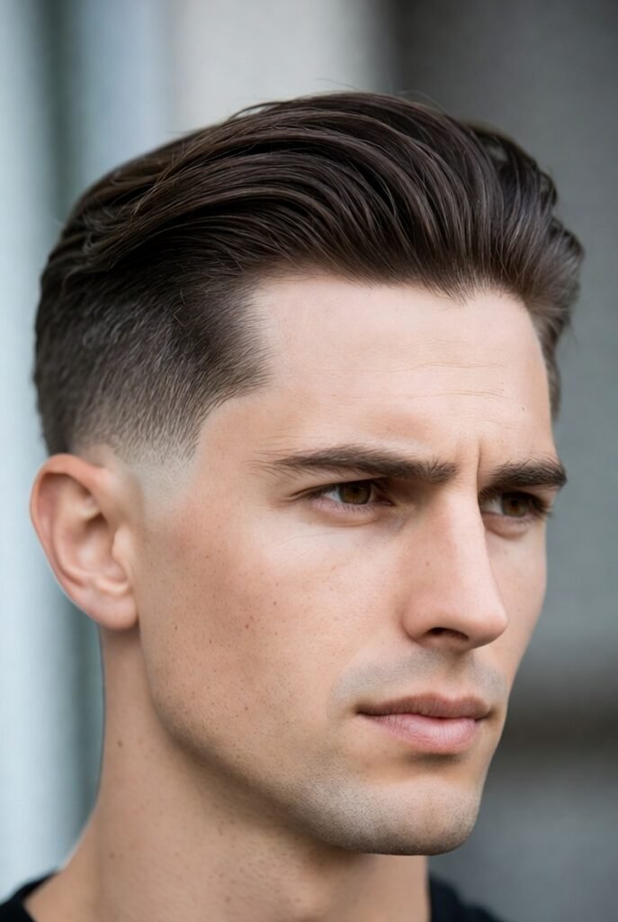 Drop Fade Slick Back