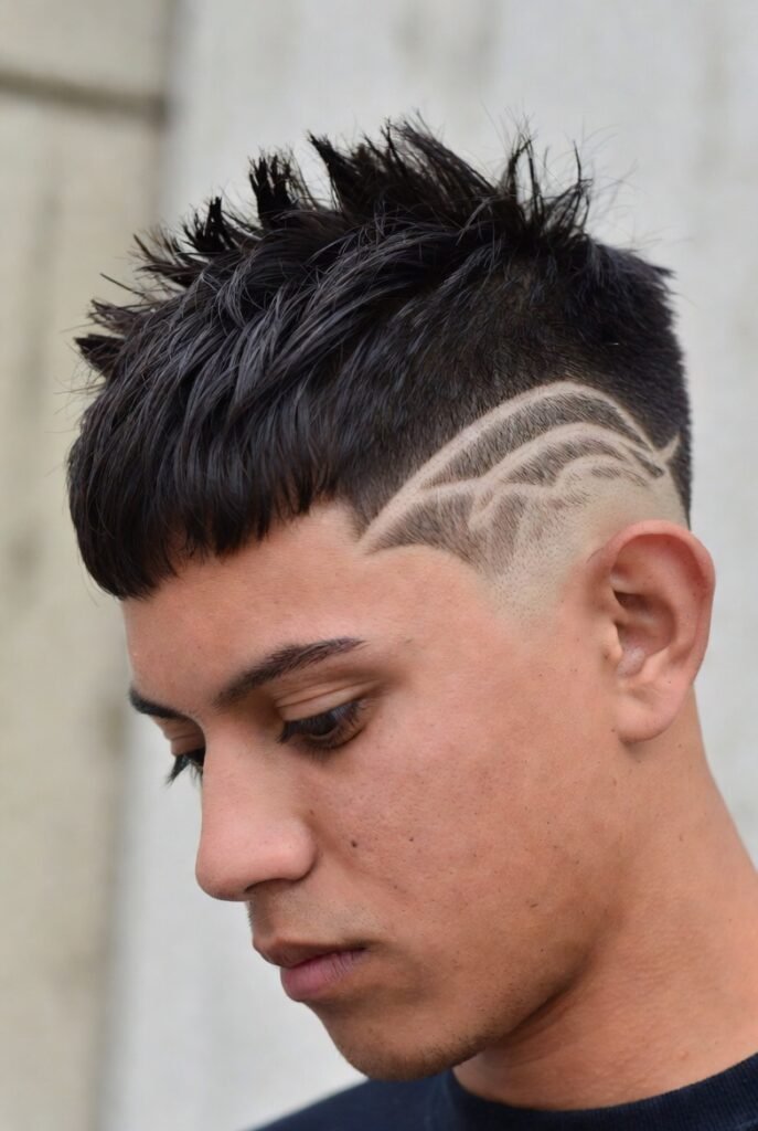 French Crop with Designs : Line-Up