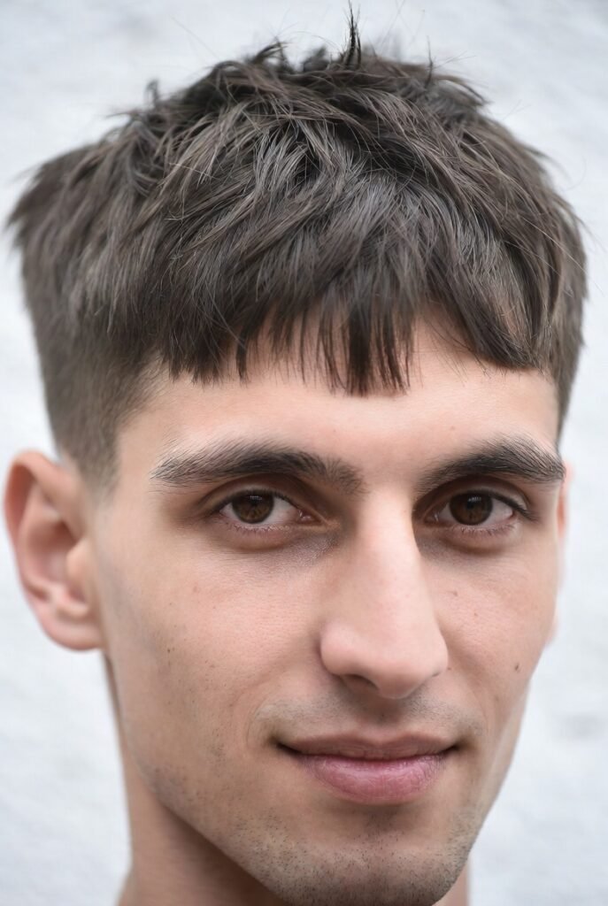 French Crop with Textured Fringe