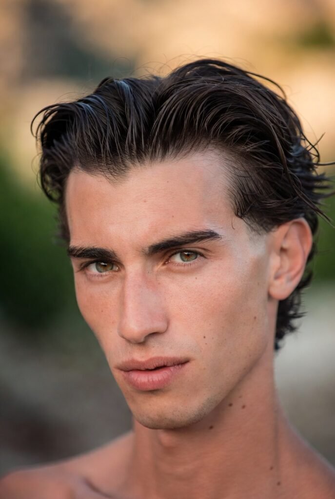 Slick Back Hairstyles for Men