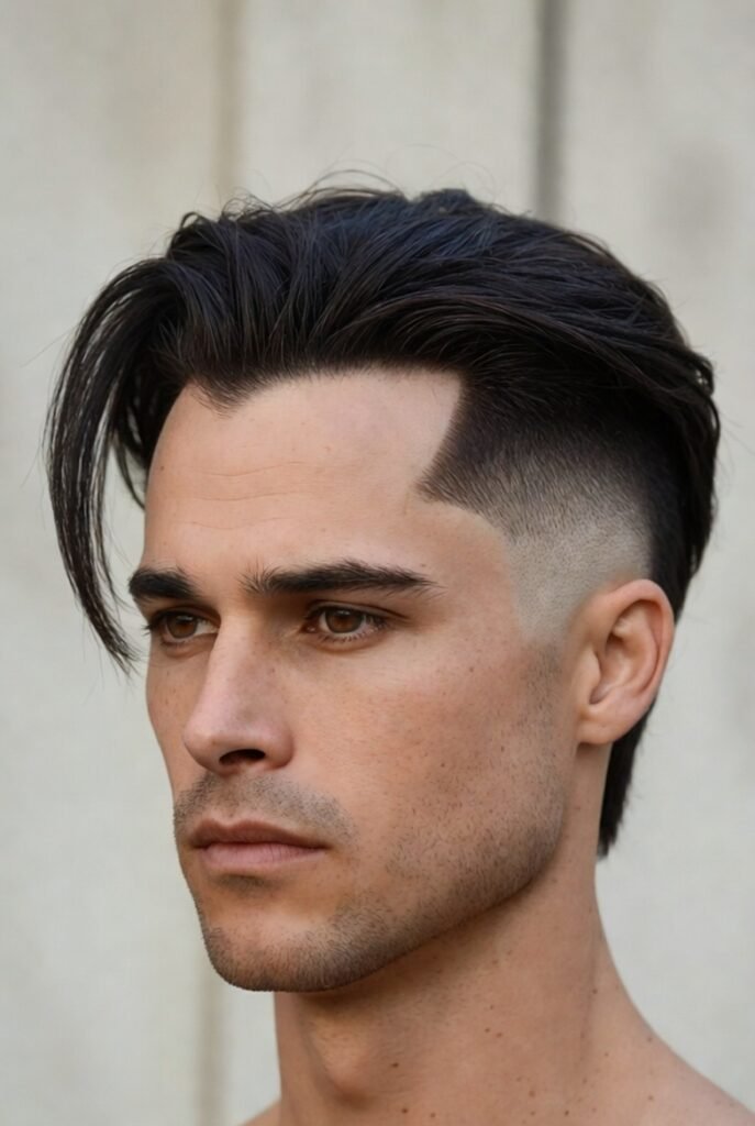 Long Pompadour Undercut