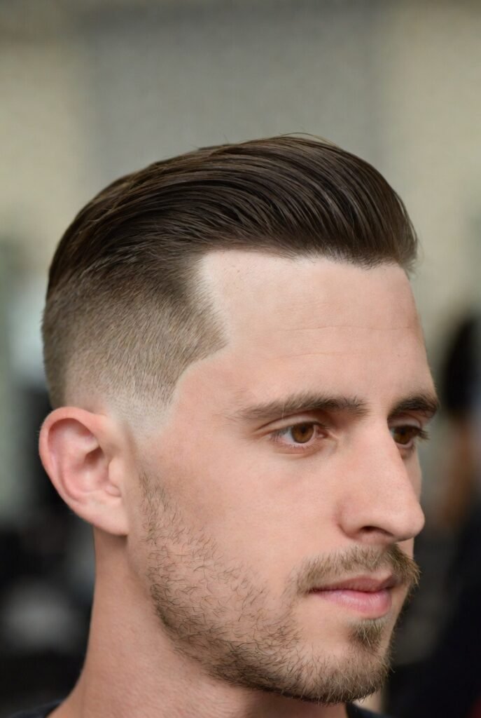 Low Taper Slick Back