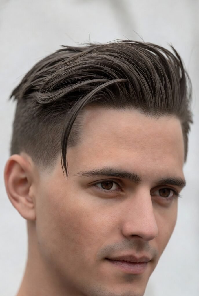 Matte Finish Slick Back