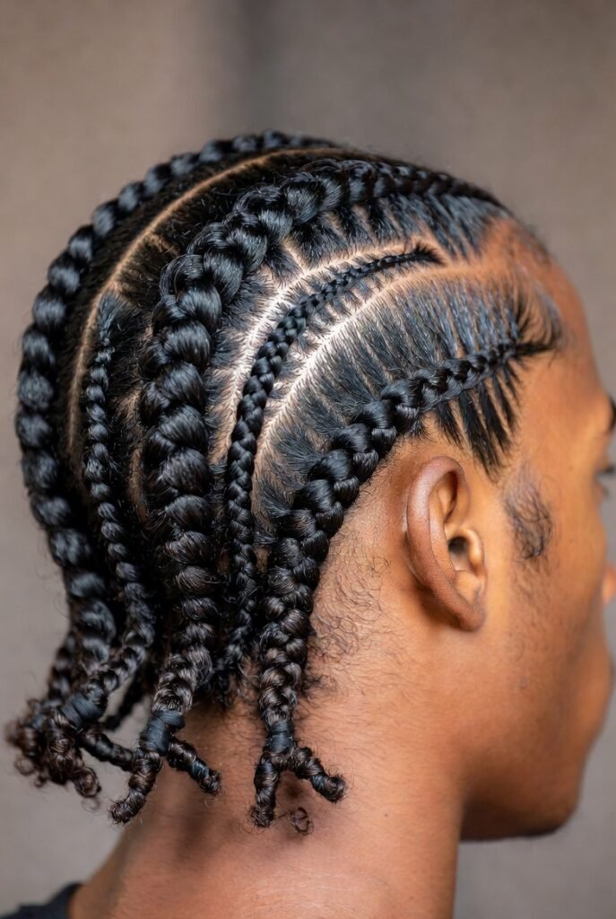 Slick Back Braids
