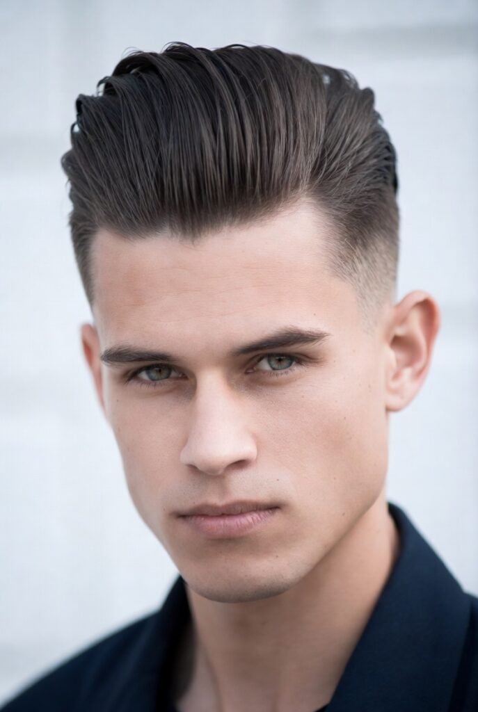 Slick Back Quiff