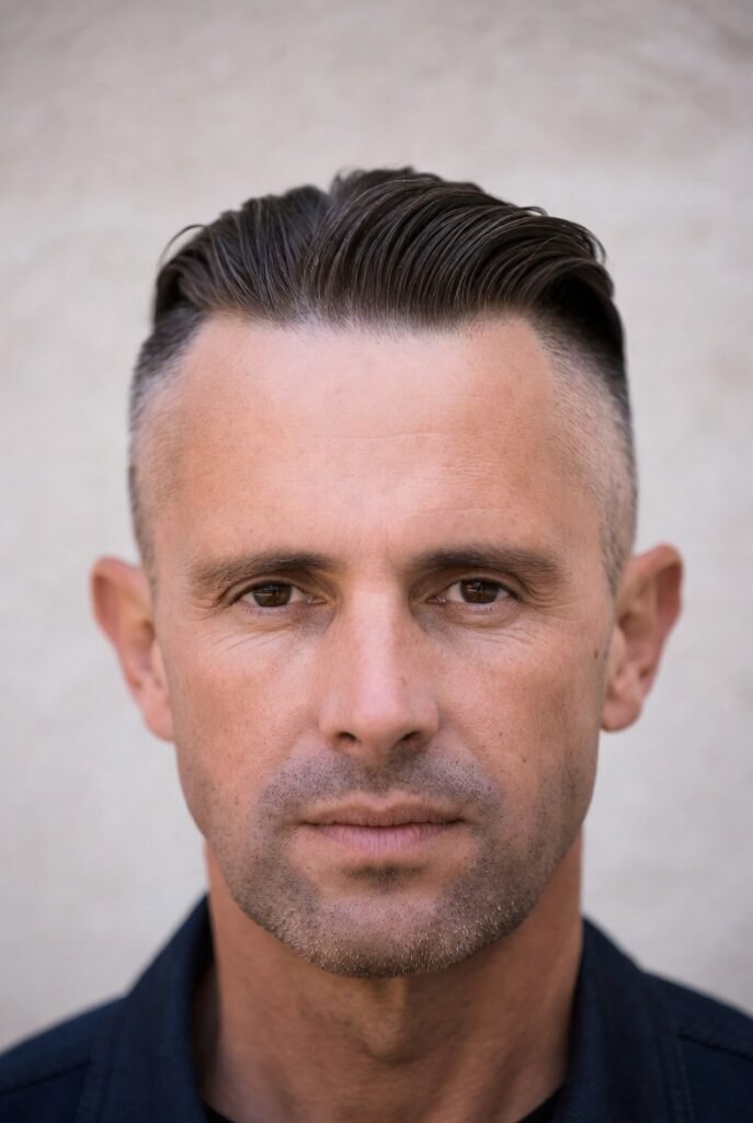 Slick Back Undercut