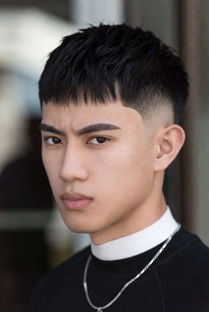 Temple Fade French Crop