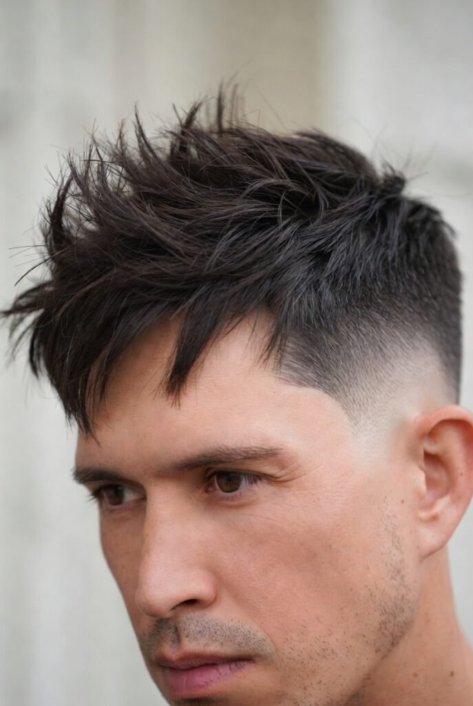 Textured Pompadour Undercut