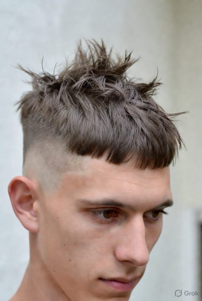 Bald Fade Textured Crop