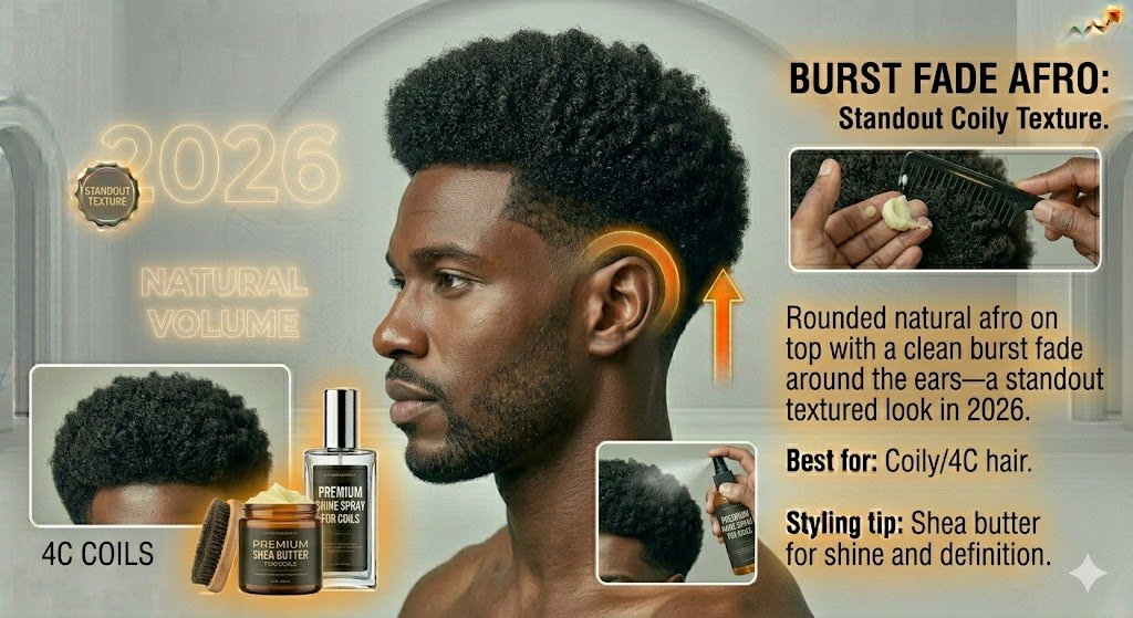 Burst Fade Afro