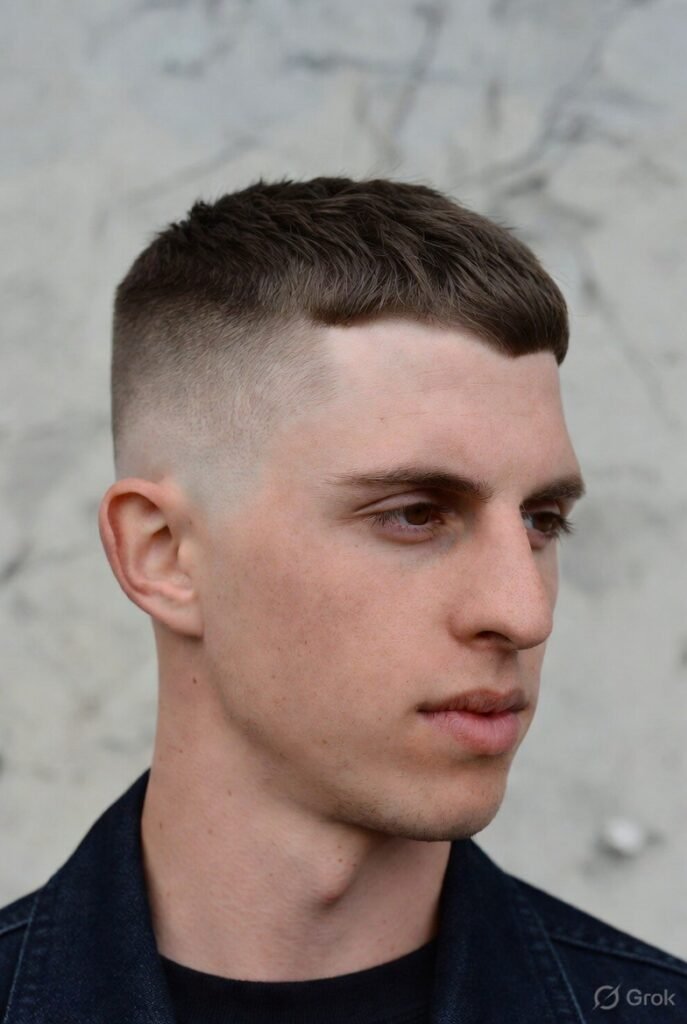 Burst Fade Buzz Cut