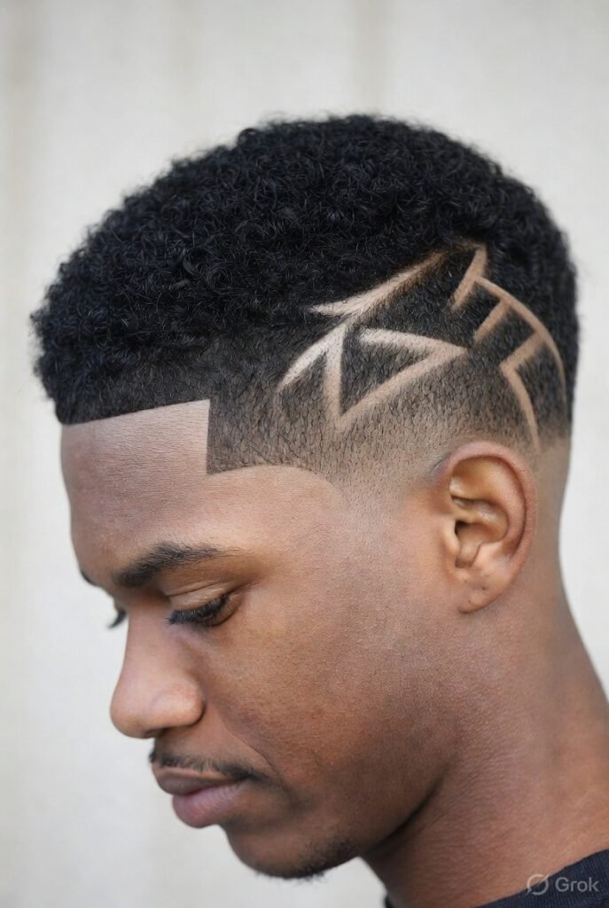 Burst Fade + Hard Part