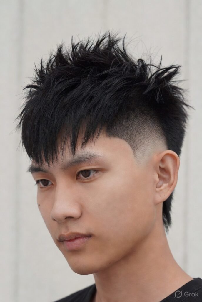 Drop Fade Faux Hawk