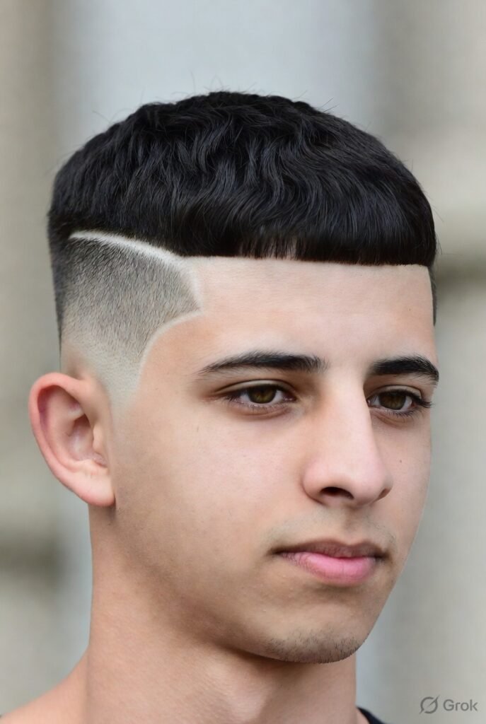 Drop Fade + Hard Part