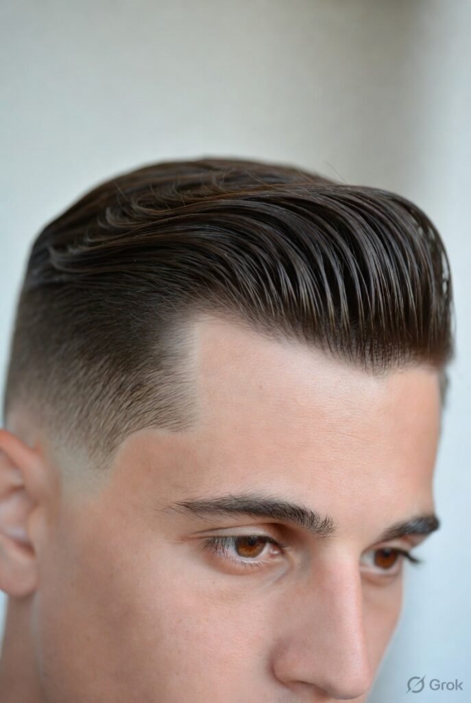 Drop Fade Slick Back