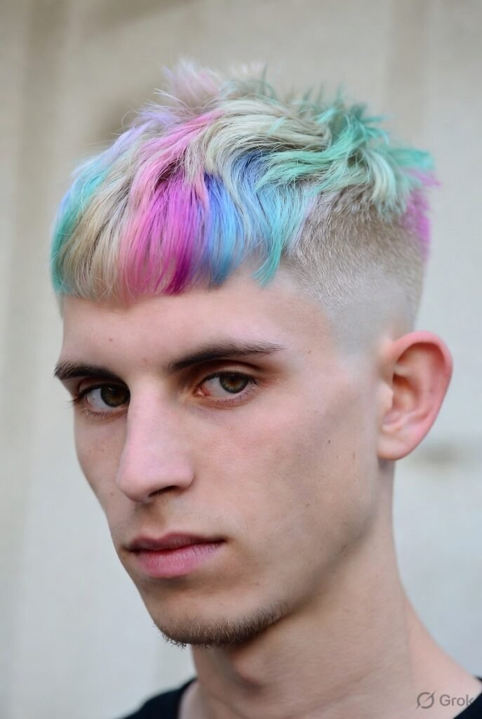 Drop Fade with Vibrant Colors
